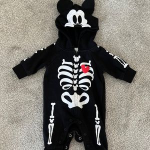 Disney Halloween Glow-In-The-Dark Sweatsuit Jumper 0-3M